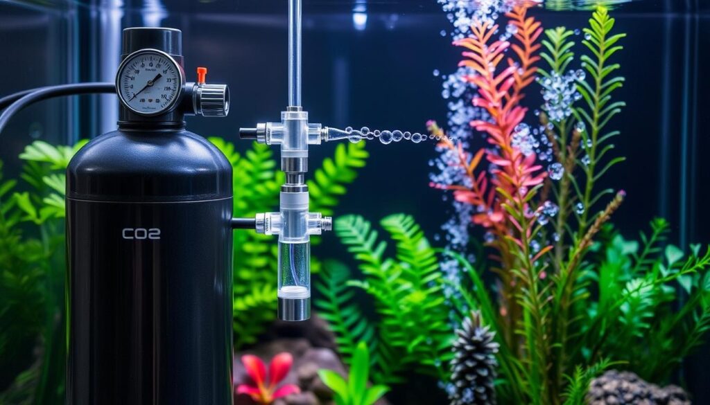 CO2 system setup