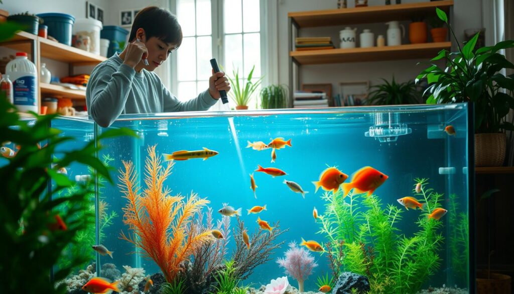 Performing Aquarium Water Changes