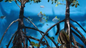 black freshwater fish