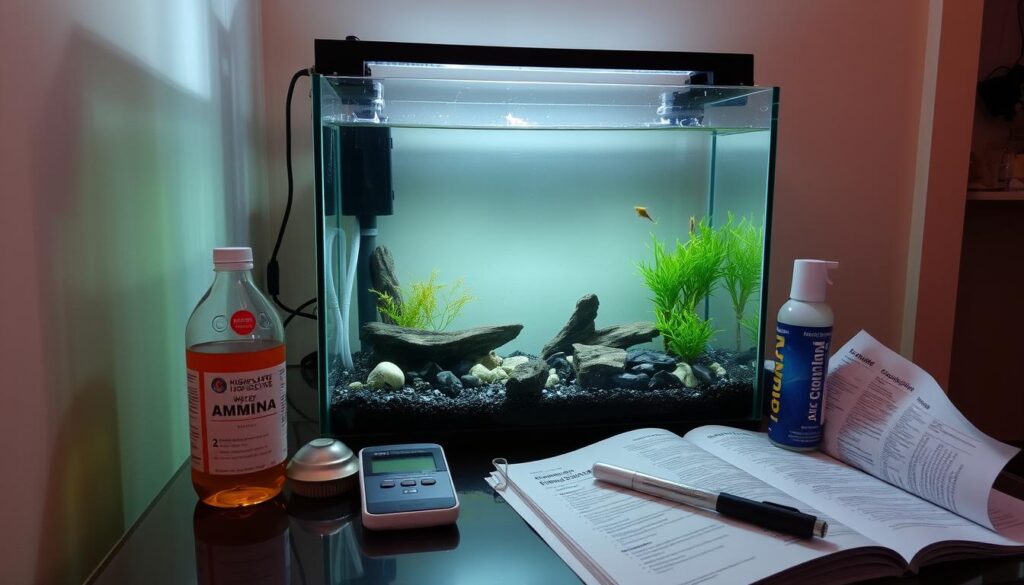 Preparing for the Ammonia Fishless Tank Cycle