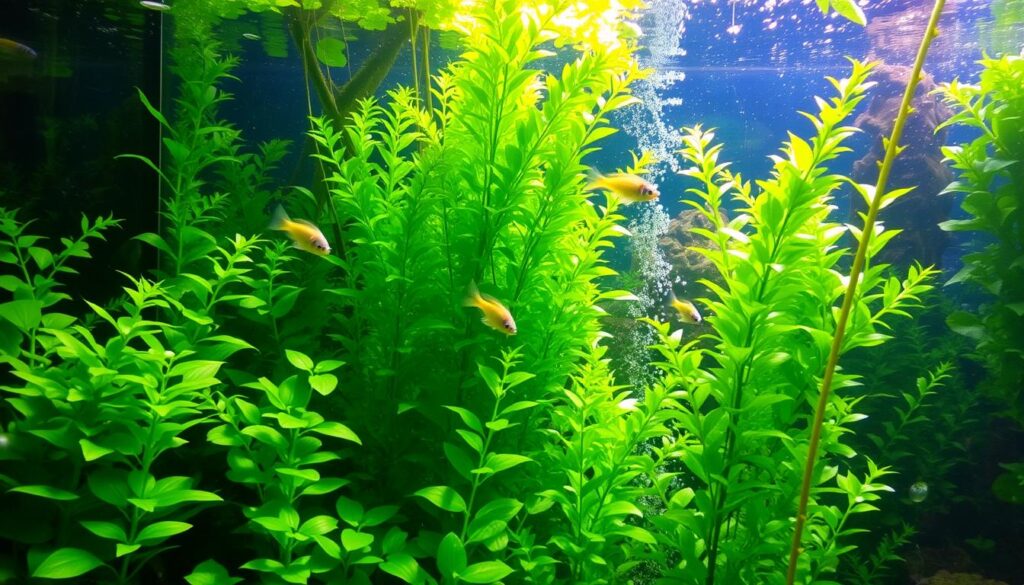 live plants reduce ammonia in aquariums