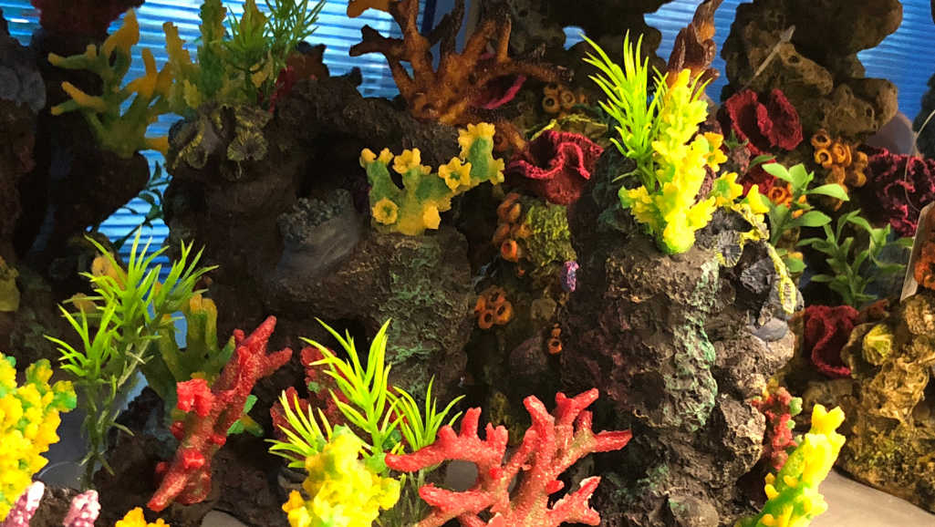 aquarium statue decorations