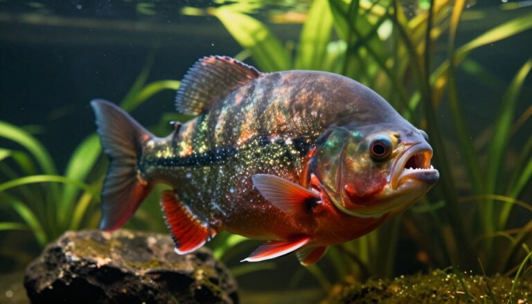 aggressive freshwater fish