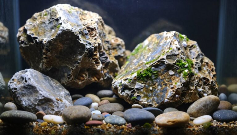 aquarium hardscape rocks
