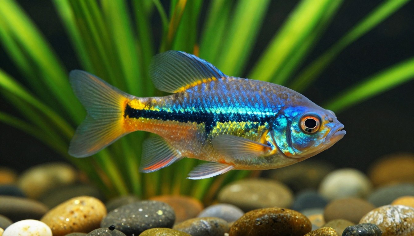 wolf cichlid